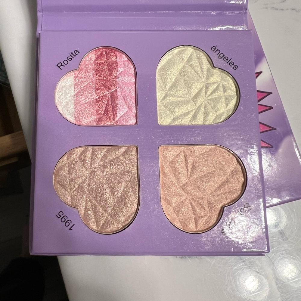 Spoiled cosmetics blush/highlighter pa. New without tags on package